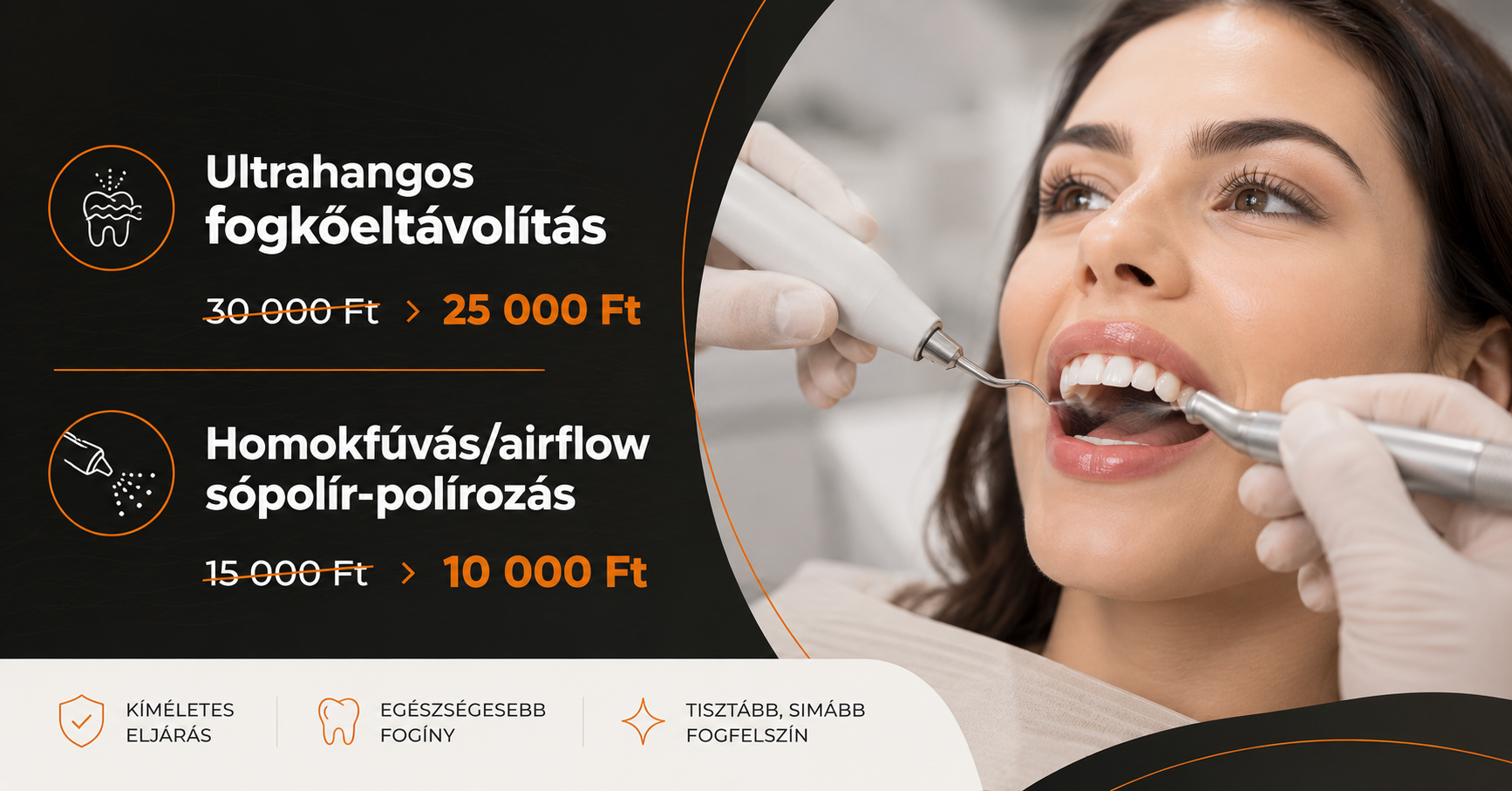 Fogkőeltávolítás ajánlat, Central Clinic